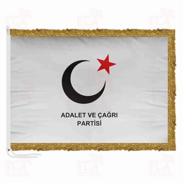Adalet ve �a�r� Partisi Saten Makam Flamas�