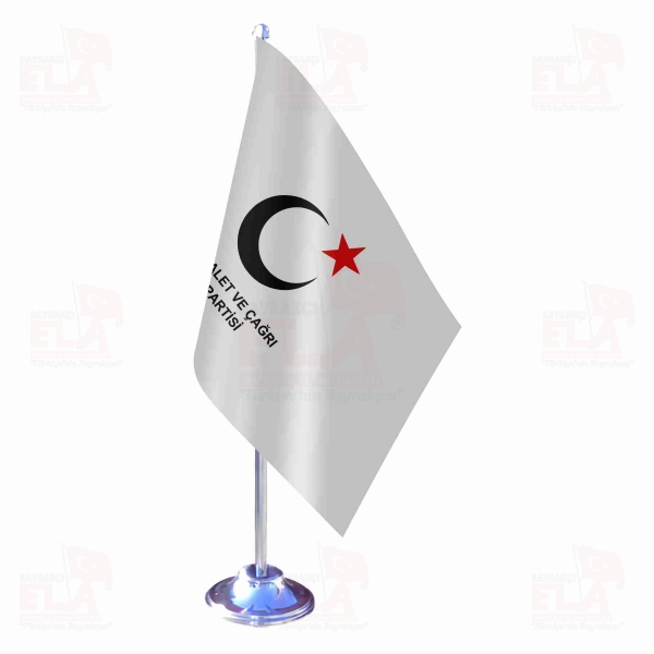 Adalet ve �a�r� Partisi Tekli Masa Bayra��