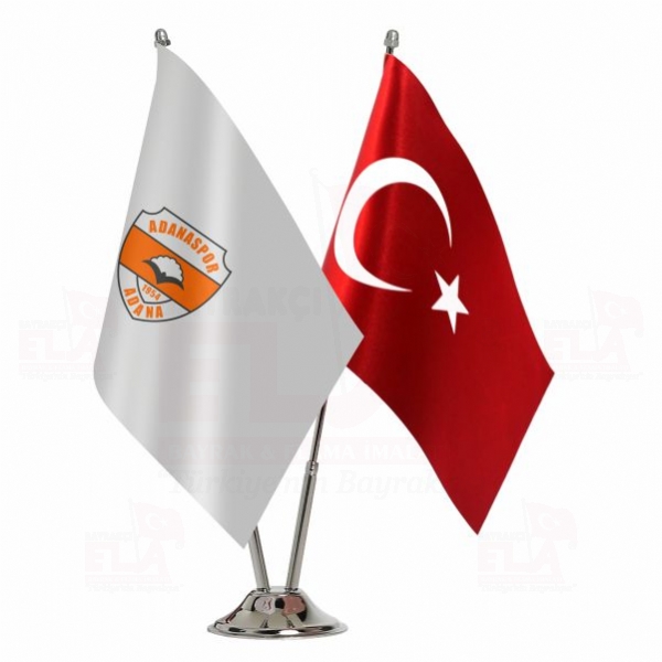Adanaspor 2 li Masa Bayrağı