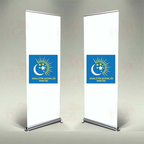 Aday Partisi Banner Roll Up