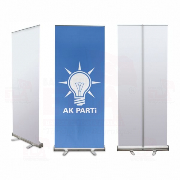 Akp Partisi Banner Roll Up