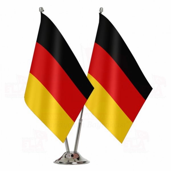 Almanya İkili Masa Bayrağı