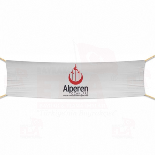 Alperen Ocaklar� Beyaz Afi� ve Pankartlar