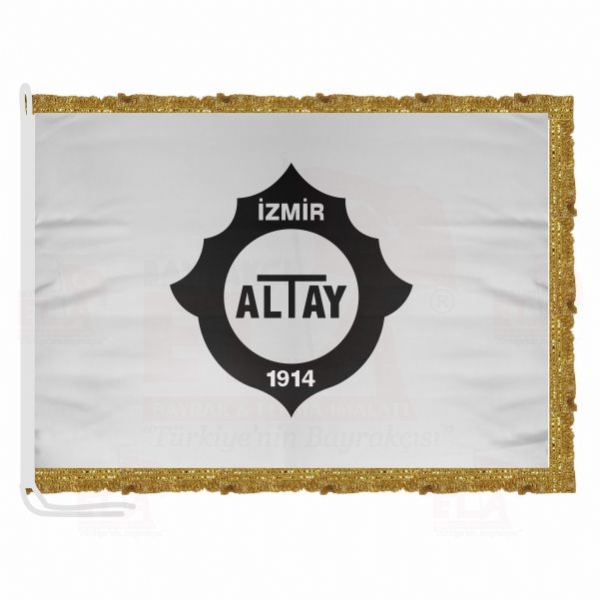 Altay SK Saten Makam Flaması