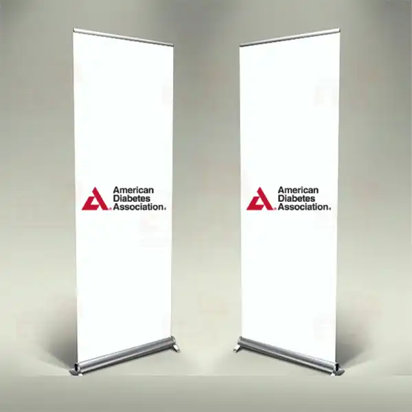 American Diabetes Association Banner Roll Up