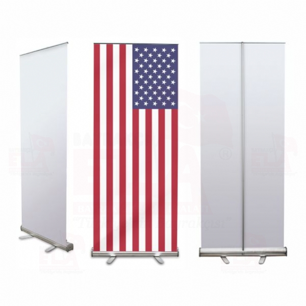 Amerika Birle�ik Devletleri Banner Roll Up