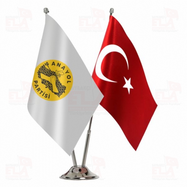 Ana Yol Partisi 2 li Masa Bayra��