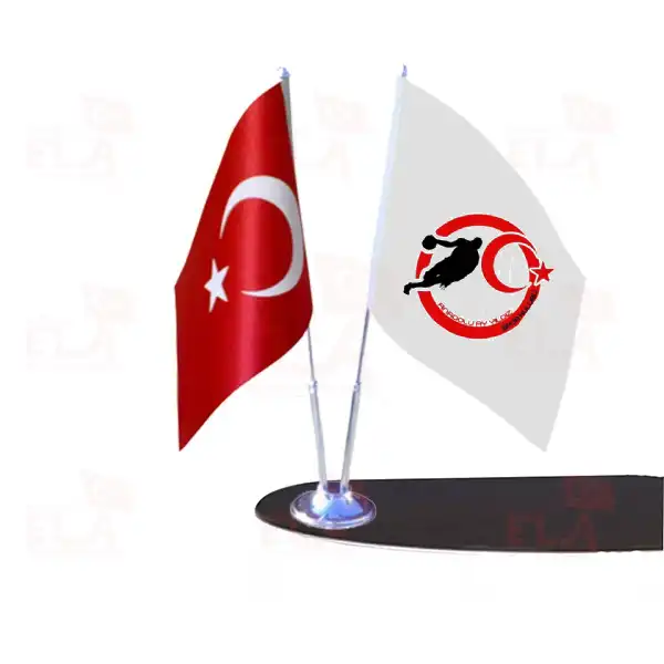 Anadolu Ay Yıldız Spor Kulübü 2 li Masa Bayrağı