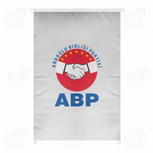 Anadolu Birli�i Partisi Bina Boyu Bayraklar
