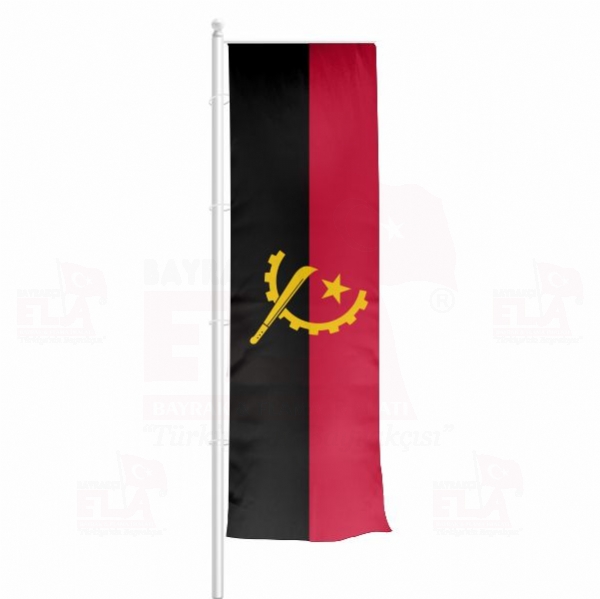 Angola Yatay Çekilen Flamalar ve Bayraklar