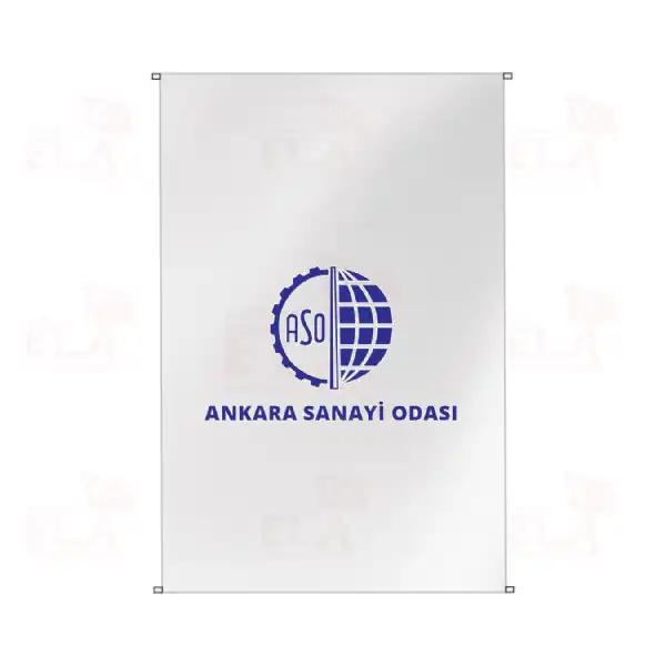 Ankara Sanayi Odas Bina Boyu Bayraklar