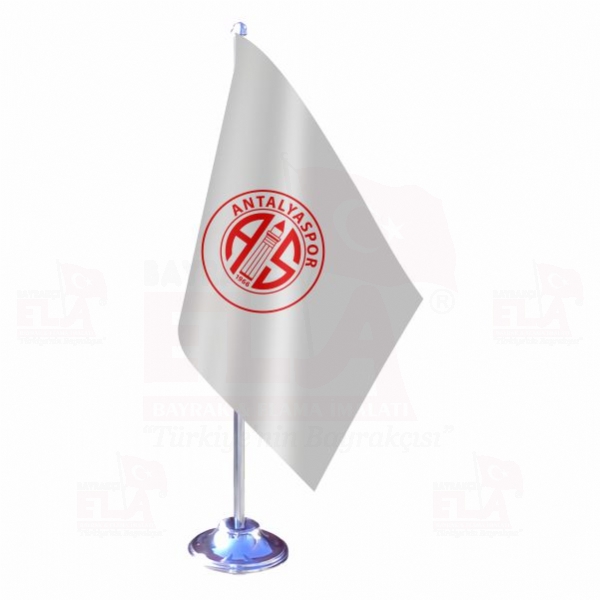 Antalyaspor Tekli Masa Bayrağı