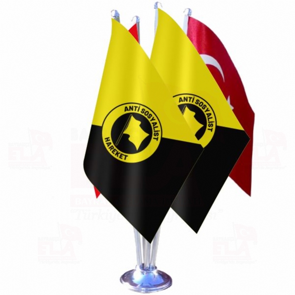 Anti Sosyalist Hareket D�rtl� �zel Masa Bayra��