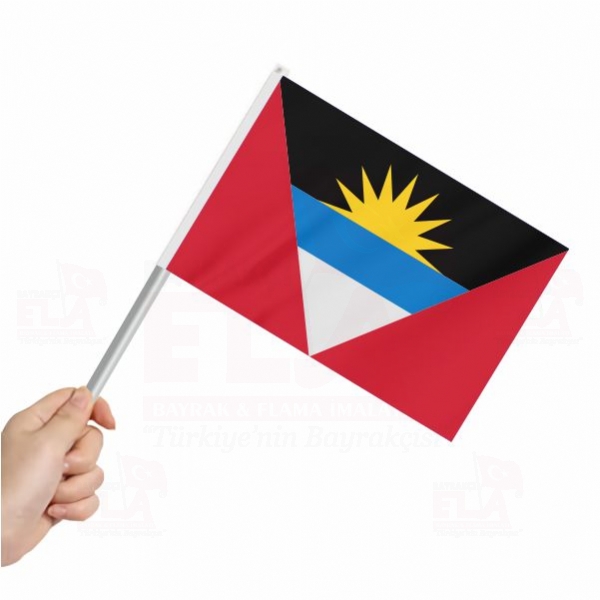Antigua ve Barbuda Sopal� Bayrak ve Flamalar