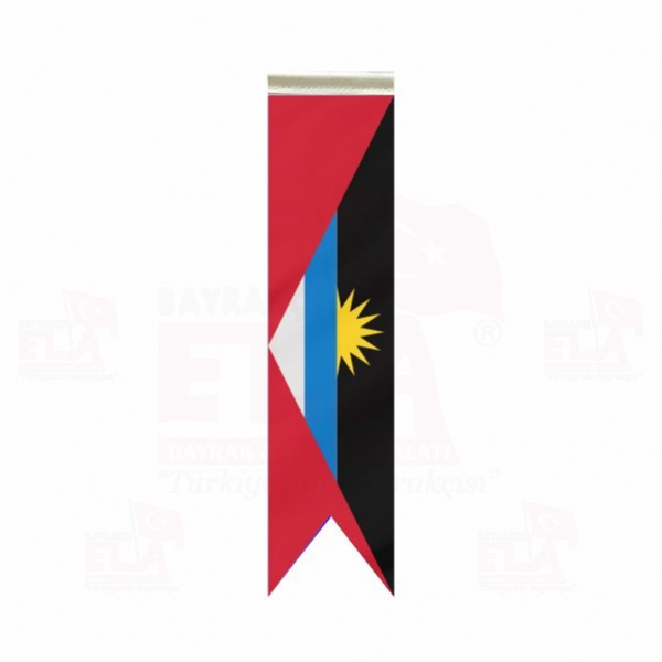 Antigua ve Barbuda zel Logolu Masa Bayra