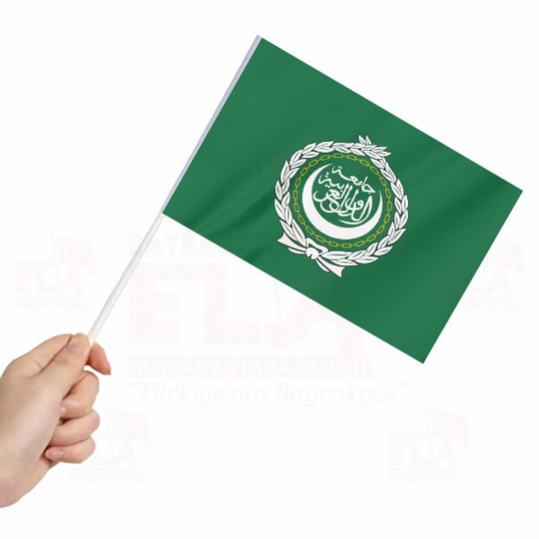 Arap Birliği Sopalı Bayrak ve Flamalar