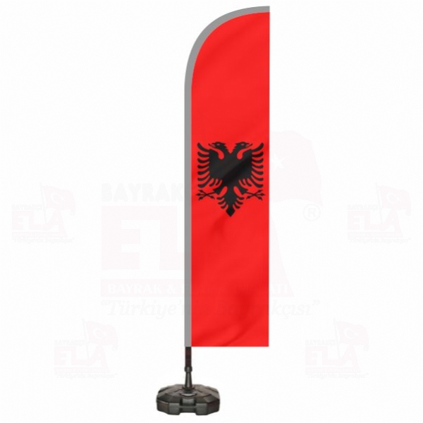 Arnavutluk Plaj Bayrağı ve Yelken Bayrağı
