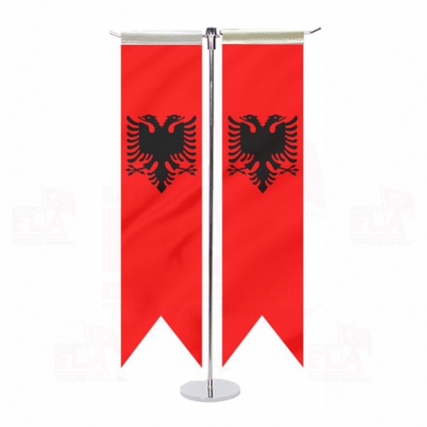 Arnavutluk T Özel Masa Bayrağı