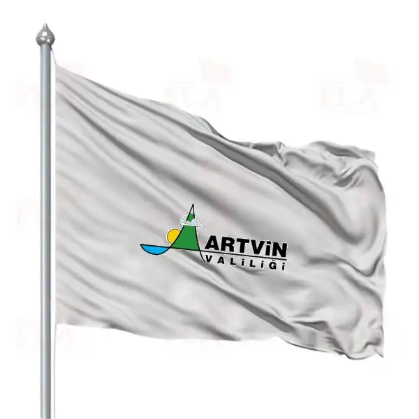 Artvin Valilii Gnder Flamas ve Bayraklar