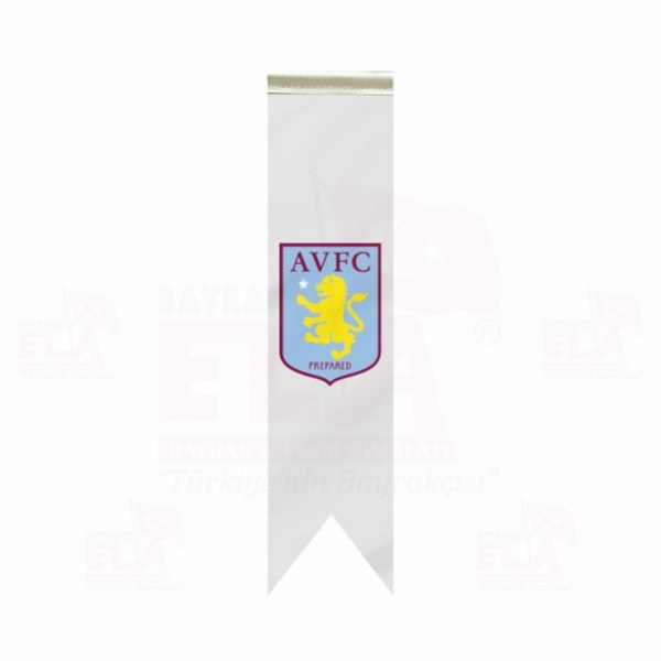 Aston Villa Football Club �zel Logolu Masa Bayra��