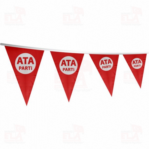 Ata Parti ��gen Bayrak ve Flamalar