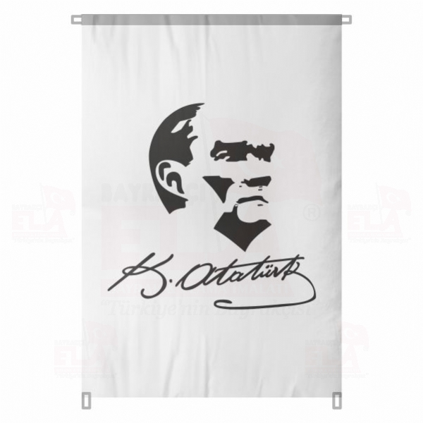 Atat�rk Portresi Cumhuriyetin Mimar� En G�zel Atat�rk Resimleri Bez Atat�rk Posteri B�y�k Atat�rk Portresi Bina Boyu Atat�rk Posterleri No 88