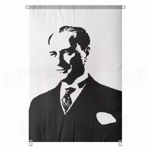 Atat�rk Portresi T�rk Milletinin Kurtulu�unun Lideri En G�zel Atat�rk Resimleri Bez Atat�rk Posteri B�y�k Atat�rk Portresi Bina Boyu Atat�rk Posterleri No 84