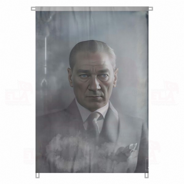 Atat�rk Portresi T�rkiye nin Kurtulu�unun Sembol� En G�zel Atat�rk Resimleri Bez Atat�rk Posteri B�y�k Atat�rk Portresi Bina Boyu Atat�rk Posterleri No 32