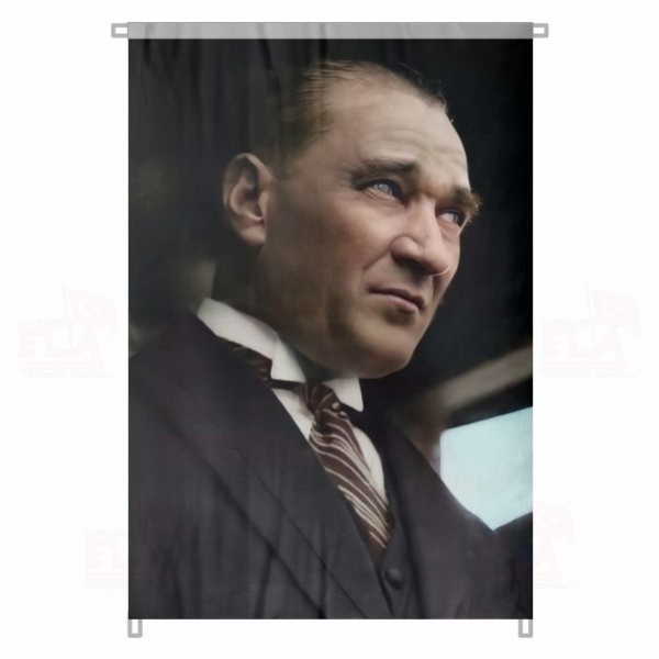 Atat�rk Portresi T�rkiye nin Kurtulu�unun Sembol� En G�zel Atat�rk Resimleri Bez Atat�rk Posteri B�y�k Atat�rk Portresi Bina Boyu Atat�rk Posterleri No 52