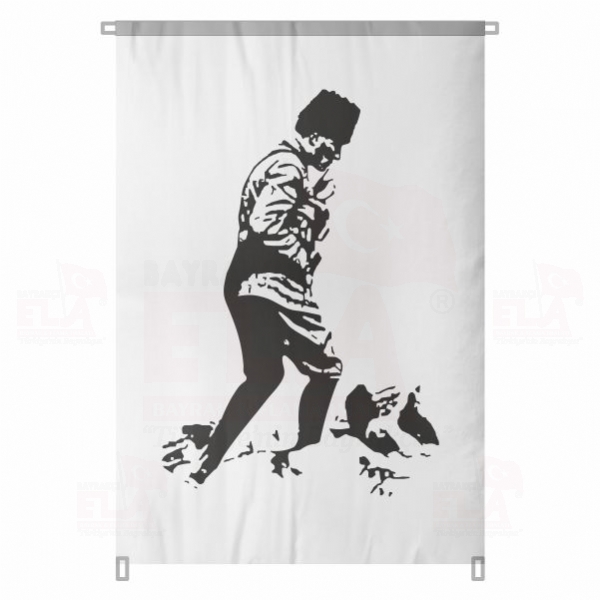 Atat�rk Posteri T�rkiye nin Y�kseli�inin Sembol� En G�zel Atat�rk Resimleri Bez Atat�rk Posteri B�y�k Atat�rk Portresi Bina Boyu Atat�rk Posterleri No 82