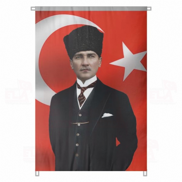 Atat�rk Posterleri Gelece�e Y�n Veren Resimler En G�zel Atat�rk Resimleri Bez Atat�rk Posteri B�y�k Atat�rk Portresi Bina Boyu Atat�rk Posterleri No 25