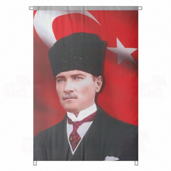 Atat�rk Posterleri Gelece�e Y�r�yen T�rkiye En G�zel Atat�rk Resimleri Bez Atat�rk Posteri B�y�k Atat�rk Portresi Bina Boyu Atat�rk Posterleri No 73