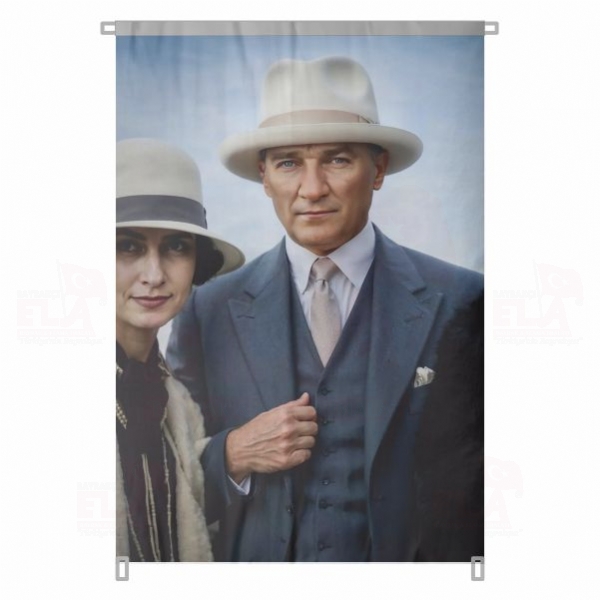 Atat�rk Posterleri T�rkiye nin Gelece�ini �ekillendiren An�lar En G�zel Atat�rk Resimleri Bez Atat�rk Posteri B�y�k Atat�rk Portresi Bina Boyu Atat�rk Posterleri No 77