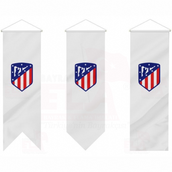 Atletico Madrid Krlang Flamalar Bayraklar