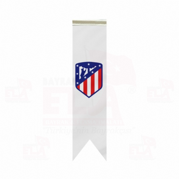 Atletico Madrid Özel Logolu Masa Bayrağı