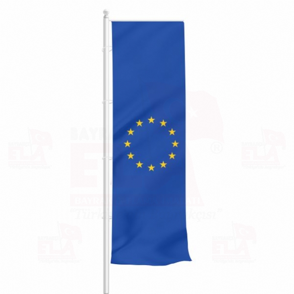 Avrupa Birliği Yatay Çekilen Flamalar ve Bayraklar