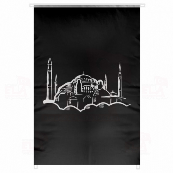 Ayasofya Bina Boyu Bayraklar