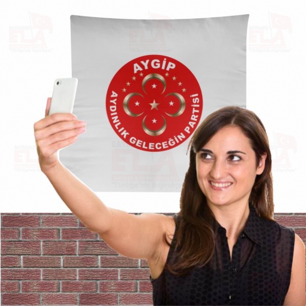 Ayd�nl�k Gelece�in Partisi Bez Arka Plan Manzara