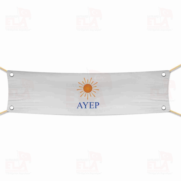 Ayd�nl�k ve Yenilik Partisi Afi� ve Pankartlar
