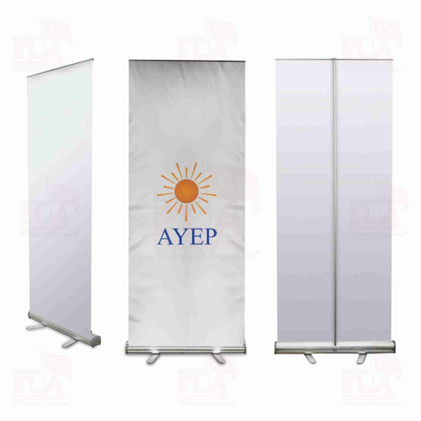 Ayd�nl�k ve Yenilik Partisi Banner Roll Up