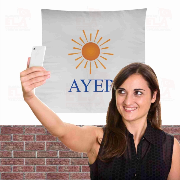 Ayd�nl�k ve Yenilik Partisi Bez Arka Plan Manzara