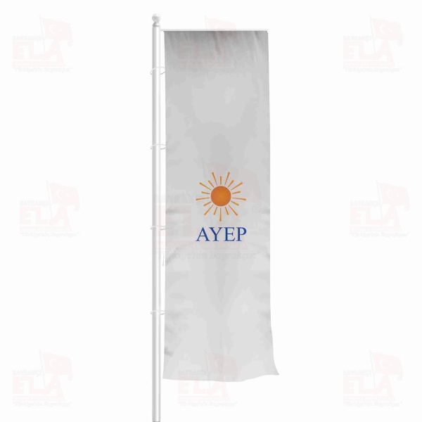 Ayd�nl�k ve Yenilik Partisi Yatay �ekilen Flamalar ve Bayraklar