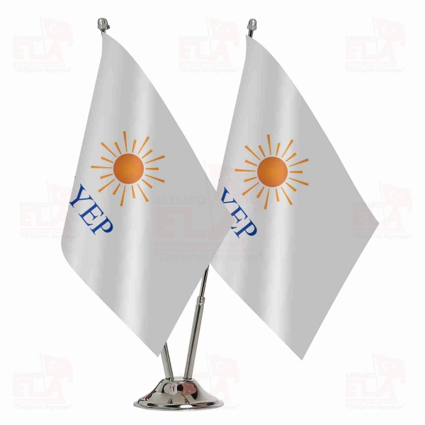 Ayd�nl�k ve Yenilik Partisi �kili Masa Bayra��