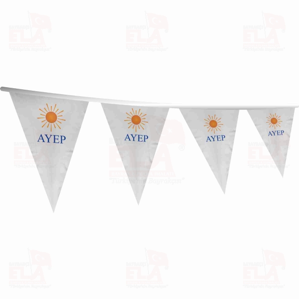 Ayd�nl�k ve Yenilik Partisi ��gen Bayrak ve Flamalar