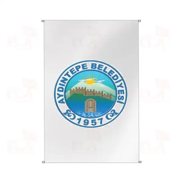 Aydntepe Belediyesi Bina Boyu Bayraklar