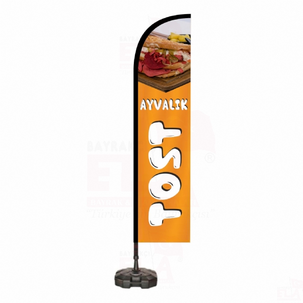 Ayval�k Tostu Oltal� bayraklar