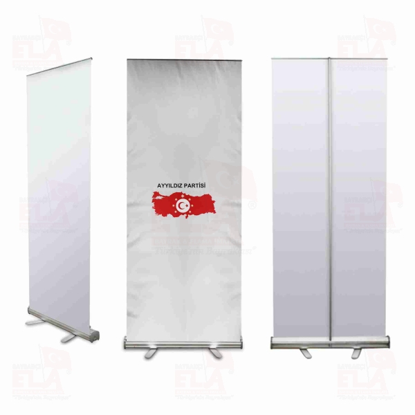 Ayy�ld�z Partisi Banner Roll Up