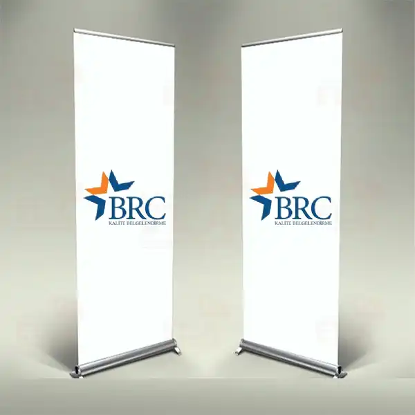 BRC Kalite Belgelendirme Banner Roll Up