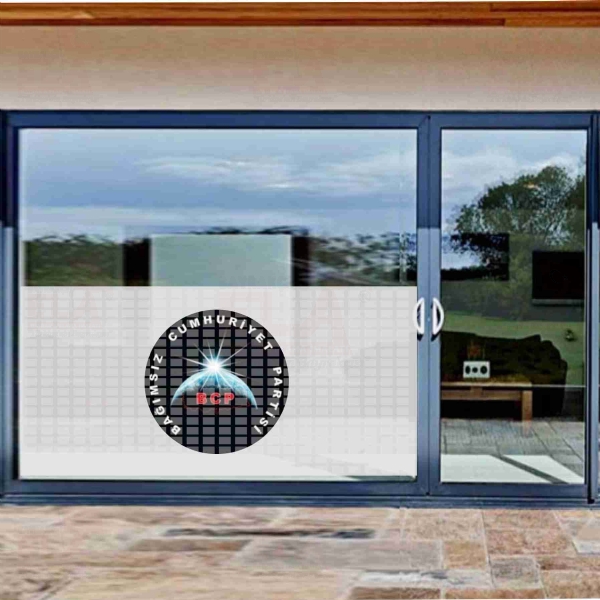 Ba��ms�z Cumhuriyet Partisi Cam Sticker Etiket Ba��ms�z Cumhuriyet Partisi Cam Yap��kan� Ba��ms�z Cumhuriyet Partisi Cam Yaz�s�
