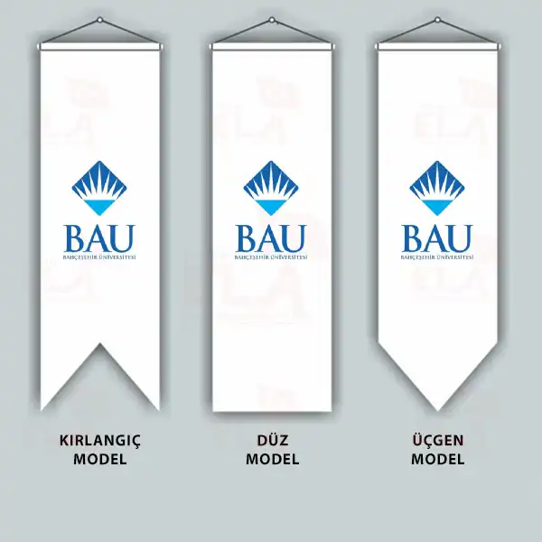 Bahçeşehir Üniversitesi Kırlangıç Flamalar Bayraklar